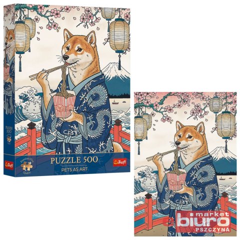 PUZZLE 500 MAKARONOWA MEDYTACJA SHIBY 37628 TREFL