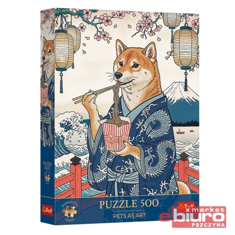 PUZZLE 500 MAKARONOWA MEDYTACJA SHIBY 37628 TREFL
