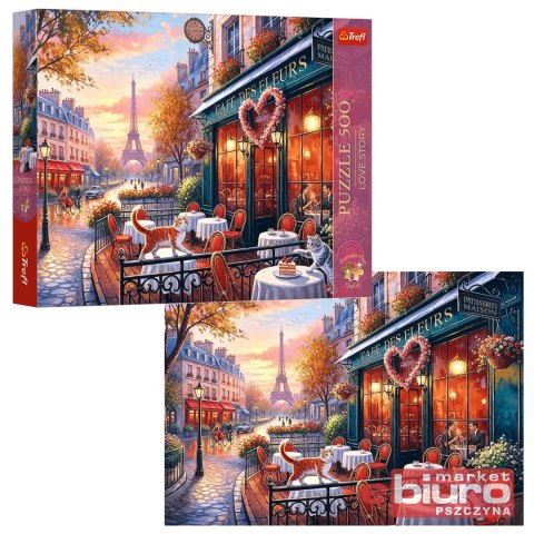 PUZZLE 500 PREMIUM MIŁOŚĆ W PARYŻU 37621 TREFL