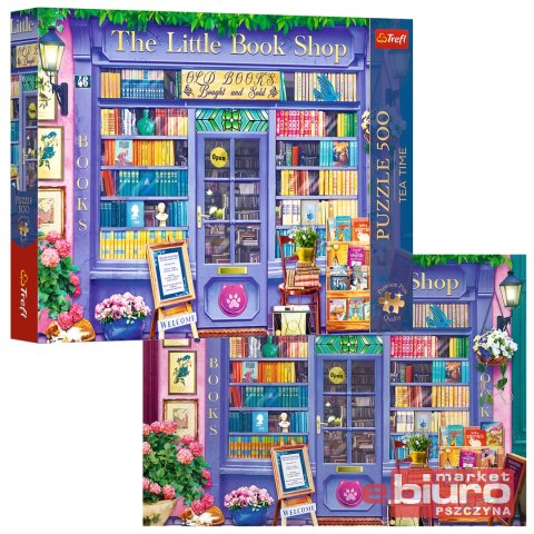 PUZZLE 500 PREMIUM PLUS SKLEPIK Z KSIĄŻKAMI 37622