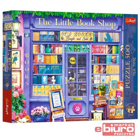 PUZZLE 500 PREMIUM PLUS SKLEPIK Z KSIĄŻKAMI 37622