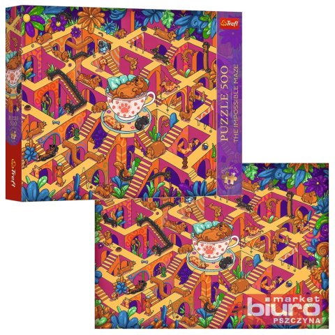 PUZZLE 500 PREMIUM WESOŁE JAMNIKI 37630 TREFL