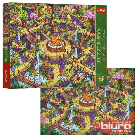 PUZZLE 500 PREMIUM ZABAWNE KAPIBARY 37631 TREFL