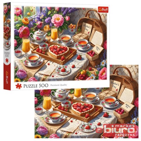 PUZZLE 500 SŁODKOŚCI NA DZIEŃ MAMY 37560 TREFL