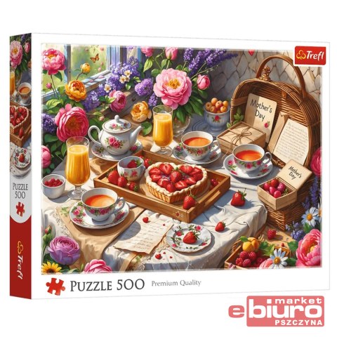 PUZZLE 500 SŁODKOŚCI NA DZIEŃ MAMY 37560 TREFL