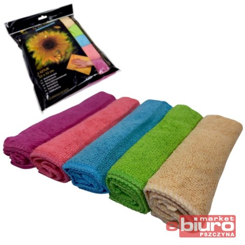 ŚCIERKI SZMATKI MIKROFIBRA 32x32 5 SZTUK