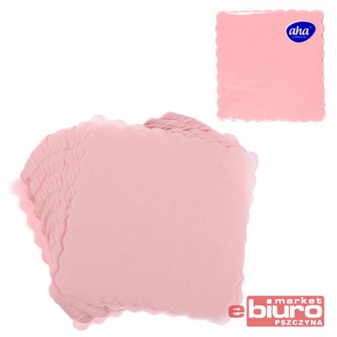 SERWETKI GASTRONOMICZNE RÓZOWE 15X15 A'120 ARPEX