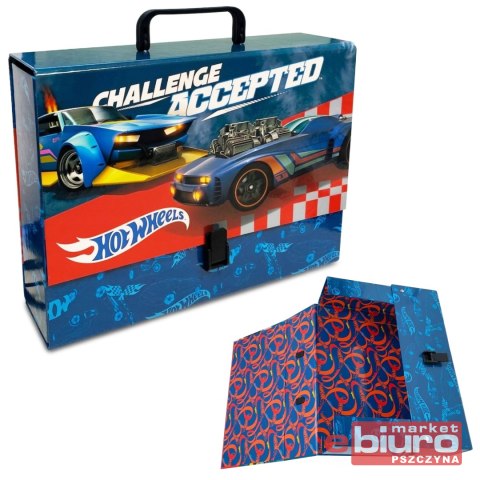 TECZKA Z RĄCZKĄ A4 XL HOT WHEELS ST.M