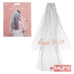 WELON BRIDE TO BE 63CM BIAŁY PARTYDECO
