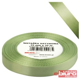 WSTĄŻKA SATYNOWA 12MM/32 KOLOR 111 MIĘTOWY PAST