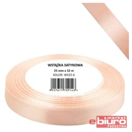 WSTĄŻKA SATYNOWA 12MM/32 KOLOR 6 MORELOWY BREWIS