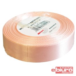 WSTĄŻKA SATYNOWA 25MM/32 KOLOR 6 MORELOWY BREWIS