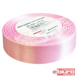 WSTĄŻKA SATYNOWA 25MM/32 KOLOR 93 BABY PINK BREWIS