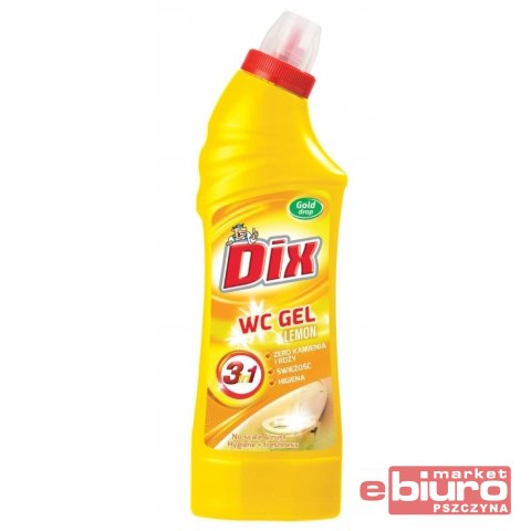 ŻEL DO MYCIA TOALET WC LEMON 750ml DIX