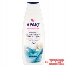 ŻEL POD PRYSZNIC PŁYN DO KĄPIELI 2w1 BIAŁE KWIATY APART