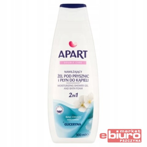 ŻEL POD PRYSZNIC PŁYN DO KĄPIELI 2w1 BIAŁE KWIATY APART