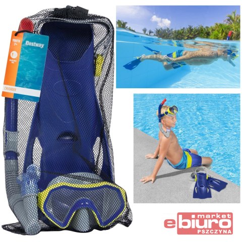 ZESTAW DO NURKOWANIA 25046 BESTWAY NIEBIESKI