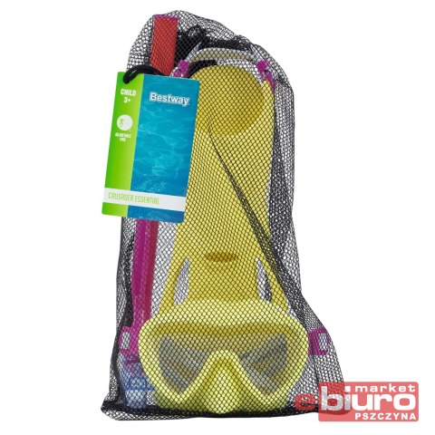 ZESTAW DO NURKOWANIA ŻÓŁTY 25039 BESTWAY