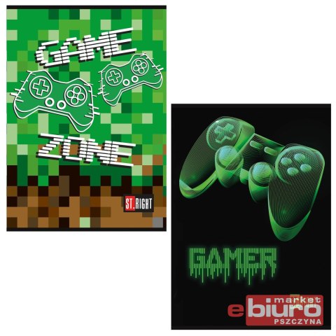ZESZYT A4 32K KRATA LAMIN GAME ZONE ST.M