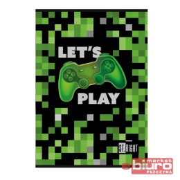 ZESZYT A4 32K PODW LINIA DWUKOL GAME ZONE ST.M