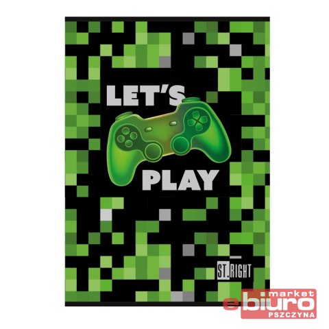 ZESZYT A4 32K PODW LINIA DWUKOL GAME ZONE ST.M