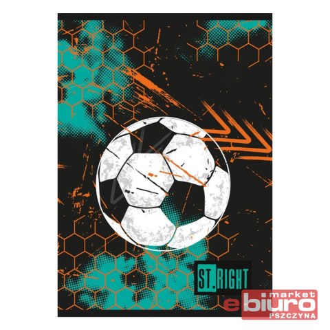 ZESZYT A5 32K LINIA PODW DWUKOL LAM FOOTBALL ENERG