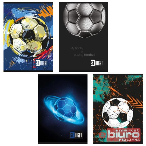 ZESZYT A5 32K LINIA PODW DWUKOL LAM FOOTBALL ENERG