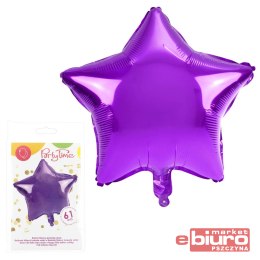 BALON FOLIOWY GWIAZDA DUŻA FIOLETOWY ARPEX