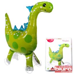 BALON FOLIOWY JEŻDŻĄCY Z KÓŁKAMI DINOZAUR ARPEX