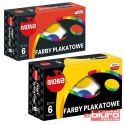 FARBY PLAKATOWE 6 KOLORÓW 20ML MONA PUDEŁKO