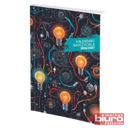 KALENDARZ NAUCZYCIELA B6 TYG PCV BEZBARWNY ENERGIA