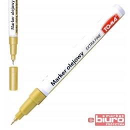 MARKER OLEJOWY EXTRA FINE ZŁOTY TO-442 TOMA
