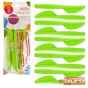 NOŻE PLASTIKOWE KOLOR MIX ARPEX