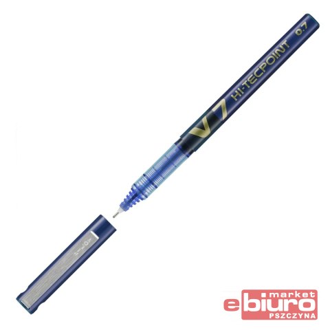 PIÓRO KULKOWE V7 NIEBIESKI PILOT