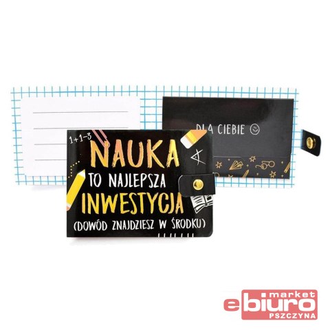 PORTFELIK POR-044 NAUKA TO NAJLEPSZA INWESTYCJA