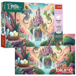 PUZZLE 100 RYCERZ TREFLIK I SMOKI 16576 TREFL
