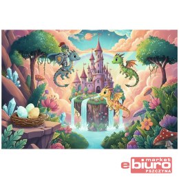 PUZZLE 100 RYCERZ TREFLIK I SMOKI 16576 TREFL