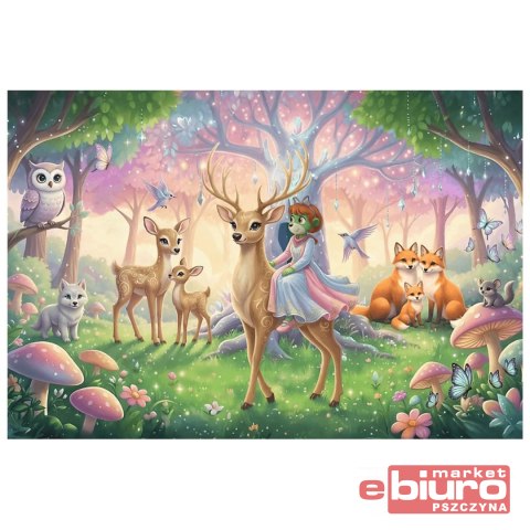 PUZZLE 100 ZWIERZĘTA Z MAGICZNEGO LASU 16577 TREFL