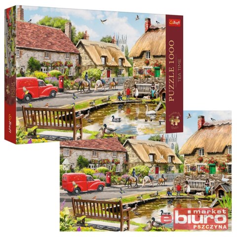 PUZZLE 1000 TEA TIME LATO W MIASTECZKU 10808 TREFL