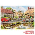 PUZZLE 1000 TEA TIME LATO W MIASTECZKU 10808 TREFL