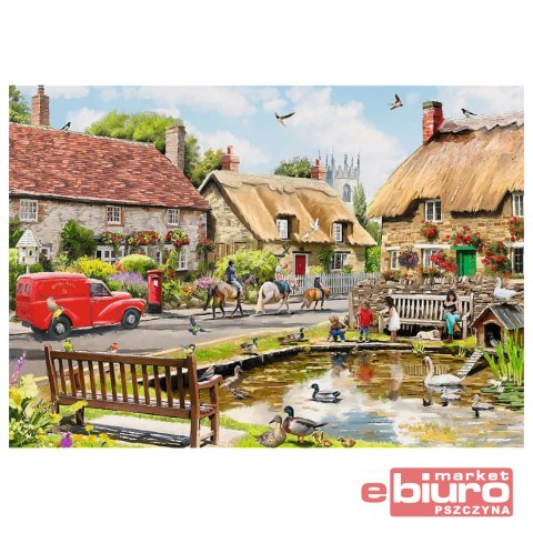 PUZZLE 1000 TEA TIME LATO W MIASTECZKU 10808 TREFL