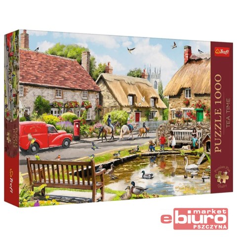 PUZZLE 1000 TEA TIME LATO W MIASTECZKU 10808 TREFL