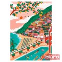 PUZZLE 1000 ART OF COLOUR POSITANO WŁOCHY 10895 TREFL