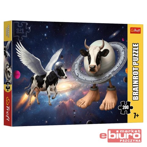PUZZLE 200 BRAINROTS KOSMICZNA KROWA 13379 TREFL