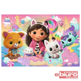 PUZZLE 24 MAXI KOCI ŚWIAT GABBY 14381 TREFL