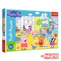 PUZZLE 24 MAXI PIĘKNA PEPPA 14367 TREFL