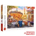 PUZZLE 500 WAKACJE W PARYŻU 37426 TREFL