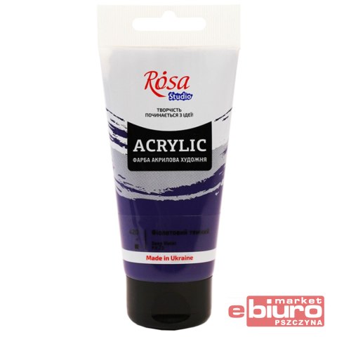 ROSA STUDIO FARBA AKRYLOWA 75ML DARK VIOLET 420
