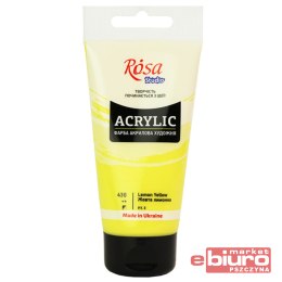 ROSA STUDIO FARBA AKRYLOWA 75ML LEMON YELLOW 430