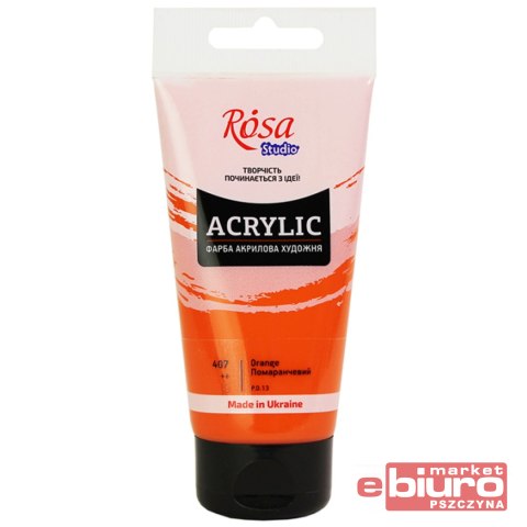 ROSA STUDIO FARBA AKRYLOWA 75ML ORANGE 407
